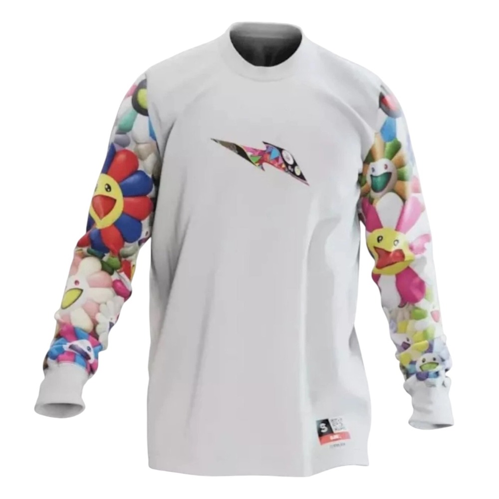NIKE x RTFKT TAKASHI
MURAKAMI DRIP LONG
SLEEVE SHIRT Large NWT